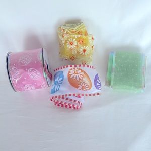 Easter Wire Edged Ribbon